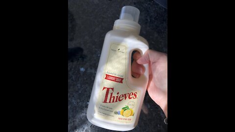 Thieves Laundry Soap means no chemicals!