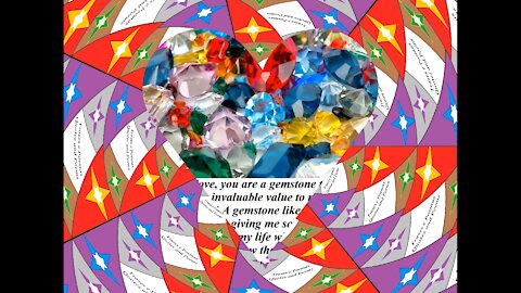 Good morning my love, you are a gemstone, I love you with passion! [Message] [Quotes and Poems]