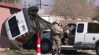 Crash sends van into home near Washington, F Street