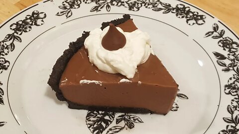 Milk Chocolate Pudding Pie (Quick Version - Recipe Only) The Hillbilly Kitchen