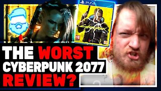 The WORST Cyberpunk 2077 Review EVER! Dude Has MELTDOWN Over PS5 Gameplay Footage & Calls CDPR Lazy