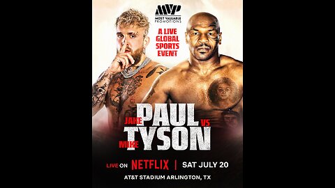 Mike Tyson vs. Jake Paul Hype Video!