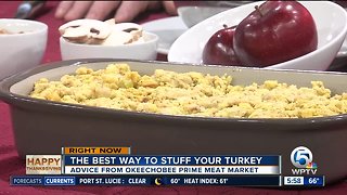 Tips on properly stuffing your Thanksgiving turkey - Pt. 6