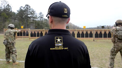 03/16/2021 U.S. Army Small Arms Championships Day 3, Pistol Range B-Roll