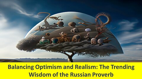 Balancing Optimism and Realism: The Trending Wisdom of the Russian Proverb