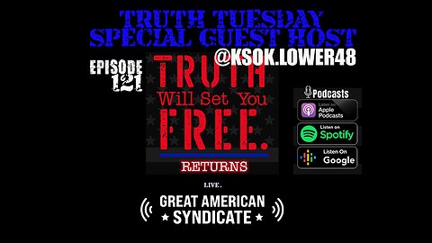 Will the Truth Set our Presidency Free? - Special Guest Host KSOK!