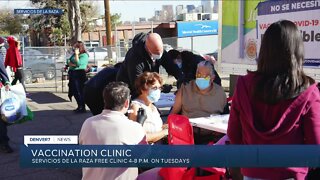 Servicios de la Raza has COVID-19 vaccination clinics on Tuesdays