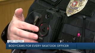 Skiatook police officers get body cameras