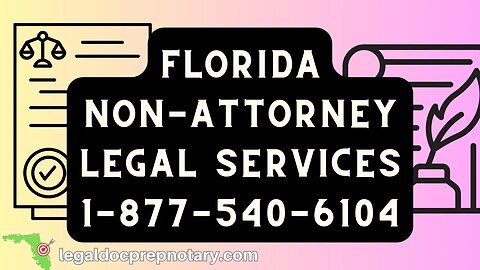 Palm Harbor FL Quitclaim | Power Of Attorney & Notarization. Non-Attorney Legal Service