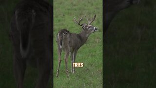 Why do bucks do this with their lips 🦌#deer #deerhunting #biology