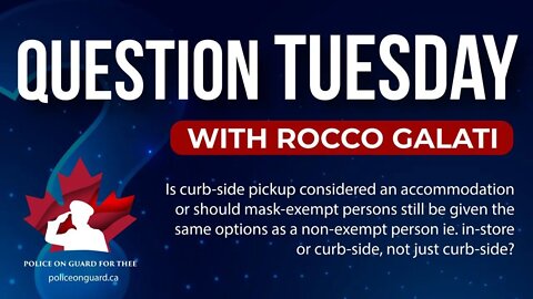 Question Tuesday with Rocco - Is curb side pickup considered an accommodation?