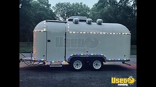 New - 2023 7' x 16' Airstream Style Kitchen Food Trailer for Sale in Oklahoma