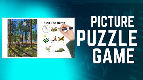 A Fun Hidden Picture Game! How Fast Can You Find It? Picture Puzzle Adventure