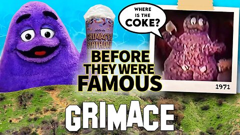 Grimace | Before They Were Famous | Is The Grimace Shake Deadly???