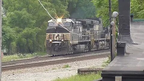 Norfolk Southern Manifest Mixed Freight Train from Marion, Ohio August 21, 2022