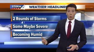 Josh Wurster's Wednesday morning Storm Team 4cast