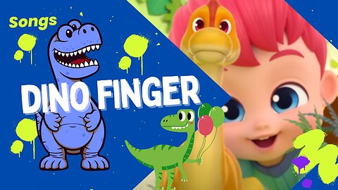 DINO FINGER & More SONGS | Baby Cartoons | Kid Cartoons