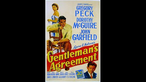 Gentleman's Agreement (1947) Starring Gregory Peck