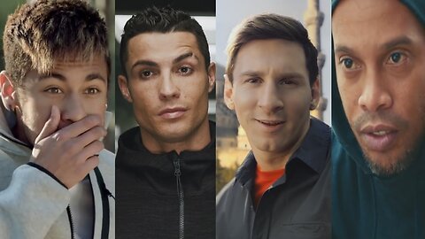 Cristiano Ronaldo Lionel Messi Neymar Jr●Ronaldinho●Pogba ● Best Commercial Compilation