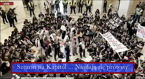 Video thumbnail: Szturm na Kapitol. Nasilają się protesty Szturm na Kapitol. Nasilają się protesty