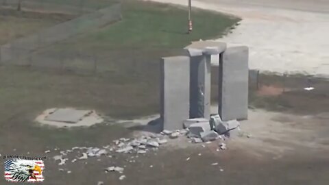 Georgia Guidestones Destroyed by Some Kind of Explosion