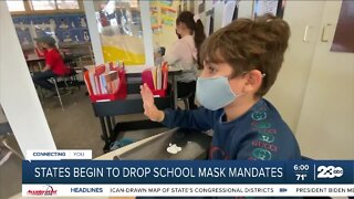 States begin to drop school mask mandates