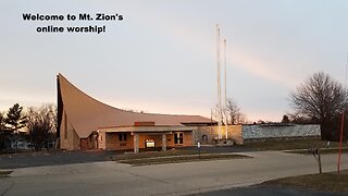 Mt. Zion Lutheran Church (WELS), Ripon, WI 3-26-23