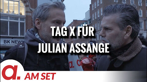 Am Set: Tag X für Julian Assange