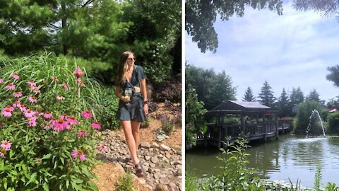 Tu peux visiter ce parc floral de 9 km² à 20 minutes de Montréal pour seulement 8 $