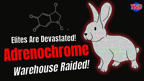 Elites Are Devastated! Adrenochrome Warehouse Raided!