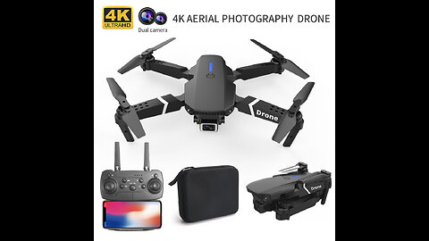 Professional Drone E88 4k wide-angle HD camera WiFi fpv height Hold