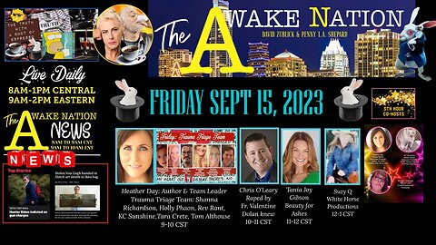 The Awake Nation 09.15.2023 The Bible: Gospel Or Go Spell?