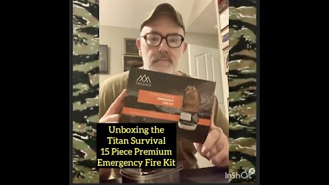 Titan Survival Premium Fire Starting Kit