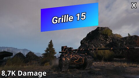 Grille 15 (8,7K Damage) | World of Tanks