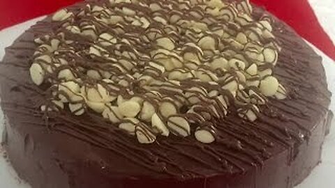Triple Chocolate Truffle Cake