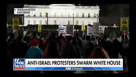 Dangerous Anti-Israel Riots Outside White House Staff Involved