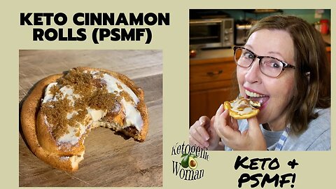 Keto Cinnamon Rolls Recipe | PSMF Diet Recipes Using Egg White Bread| 1.5 Carbs!