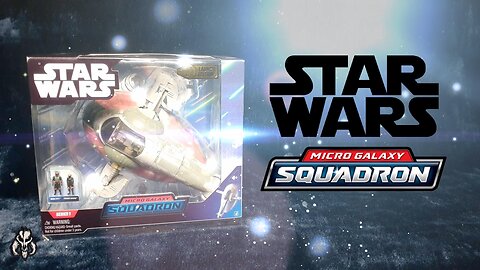 Star Wars Micro Galaxy Squadron Boba Fett Starship (Unboxing)