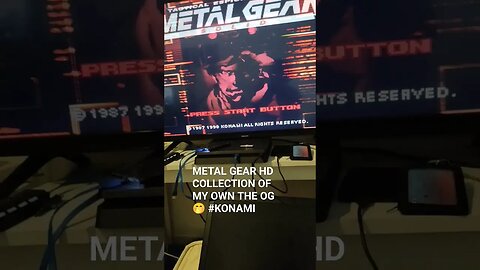#Metalgearcollection restored after 10 years andbi can change resolution on ps4 jailbreak holy cow😱