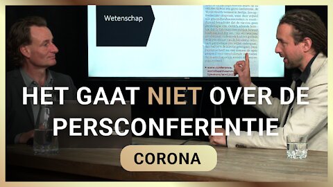 Het gaat niet over de persconferentie - Willem Engel en Jeroen Pols