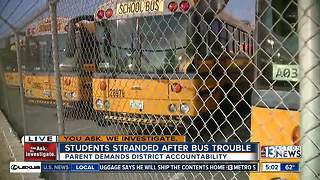 Parent claims students stranded after bus no-show