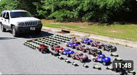 How Many Toy Cars Does It Take To Pull A Real Car?