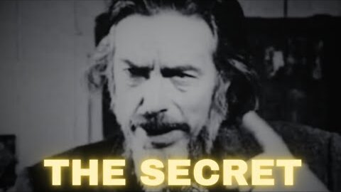 Give It Away And It Will Come Back - Alan Watts On The Secret