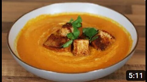 Roasted Tomato and red Pepper soup