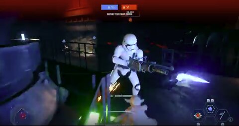 Battlefront II | Yoda + Anakin Destroy Storm Troopers | Jedi Lightsaber Skills