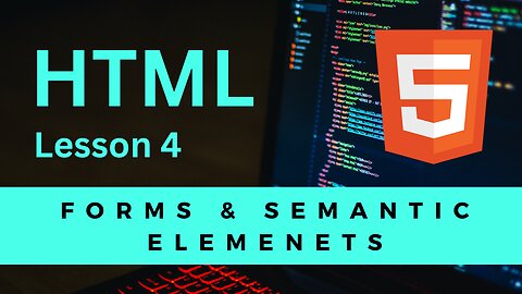 HTML for Beginners 04 - Forms & Semantic Elements