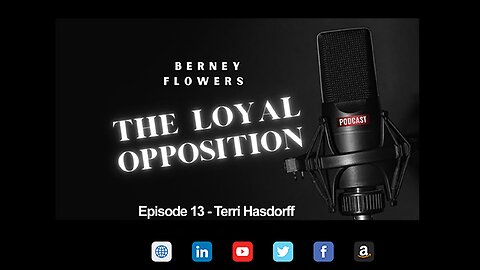 The Loyal Opposition Podcast - Episode 13 - Author Terri Hasdorff