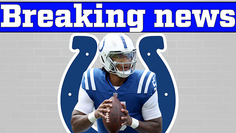 Anthony Richardson RULED OUT vs the Baltimore Ravens | Indianapolis Colts news