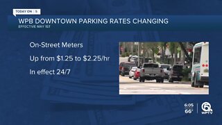 Parking fees increasing in West Palm Beach