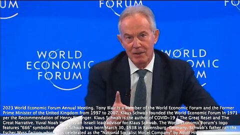 CBDCs | "In the End You Need to Know Who Has Been Vaccinated and Who Hasn't Been." - Tony Blair (Former Prime Minister of the United Kingdom and a Member of the World Economic Forum)